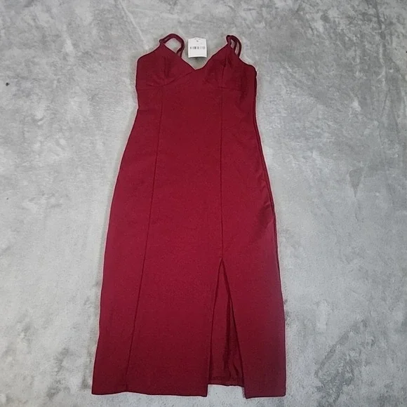 Forever 21 Dress Womens‎ Small Red Sleveless Dinner Formal Classiccore