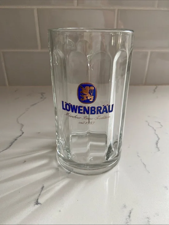 Vintage 1992 Löwenbräu Rastal 0.5L German Beer Mug