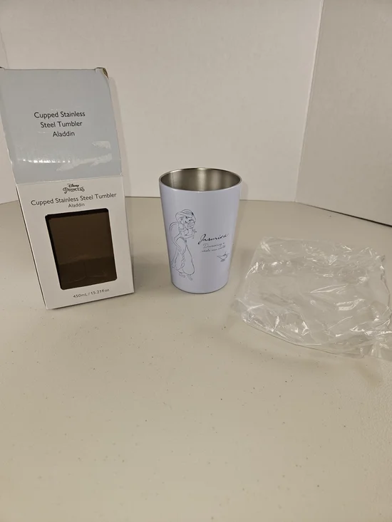 Disney Jasmine Lavender Stainless Steel Tumbler 15.2 Fl Oz
