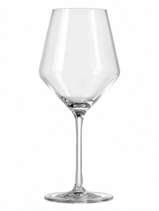Schott Zwiesel Crystal Wine Glass Clear Modern Angular Bowl Made in Germany