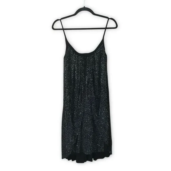 Versace for H&M Black Gold Stud Draped Mini Dress NWT Size 8 LBD Party