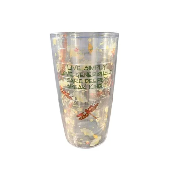 Carolyn Simas Design Tervis 16 oz Classic Tumbler with Dragonflies No Lid‎