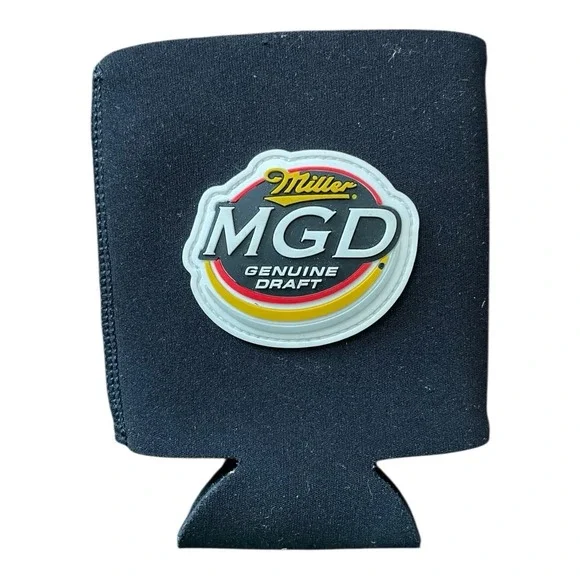 MGD Miller Genuine Draft 3D Logo Can Koozie Vintage‎