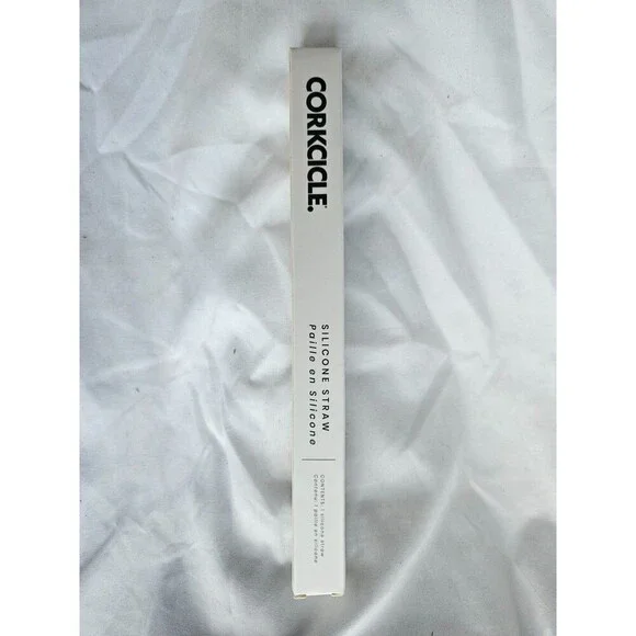 Corkcicle Silicone Reusable Straw TEAL‎ | NEW