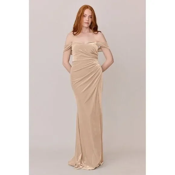 Revelry Ariel Convertible Velvet Dress