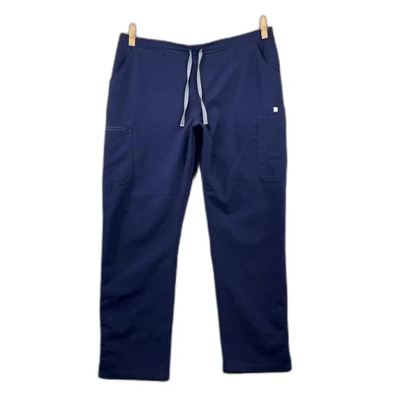 Figs Technical Collection Medical Scrub Pants Womens XL Zip Pocket Professional
