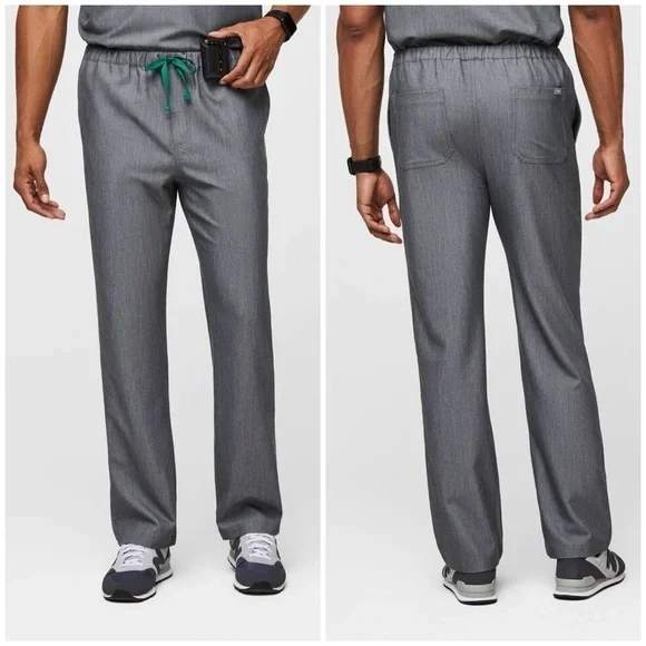 FIGS Pisco Basic Scrub Pants in Graphite Grey