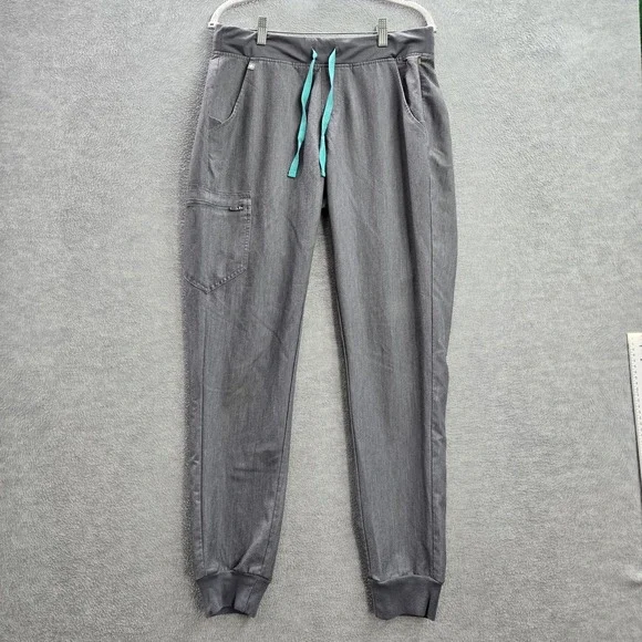 FIGS Women Scrub Pants M/T Gray Technical Collection Joggers