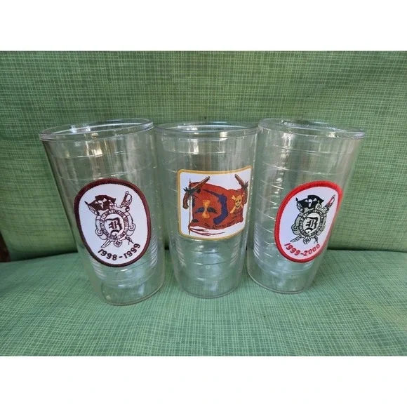 3 Krewe Of Bowlegs Billy Bowlegs‎ Cups Vintage Tervis Various Years Destin FWB
