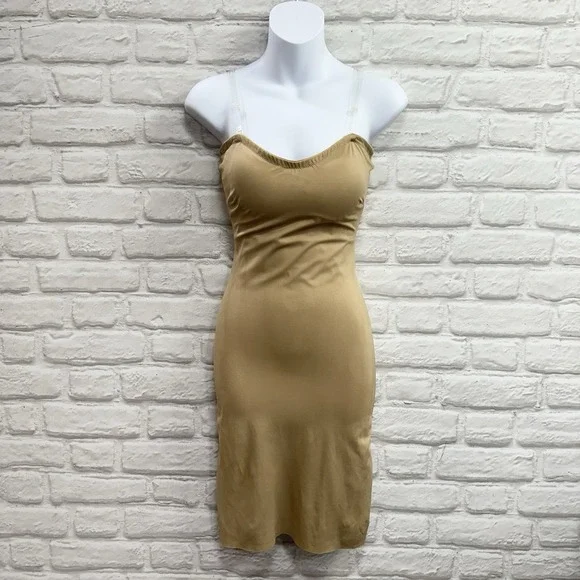 Assets by Sara Blakely Spanx L Shapewear Slip Dress Invisible Convertible Straps