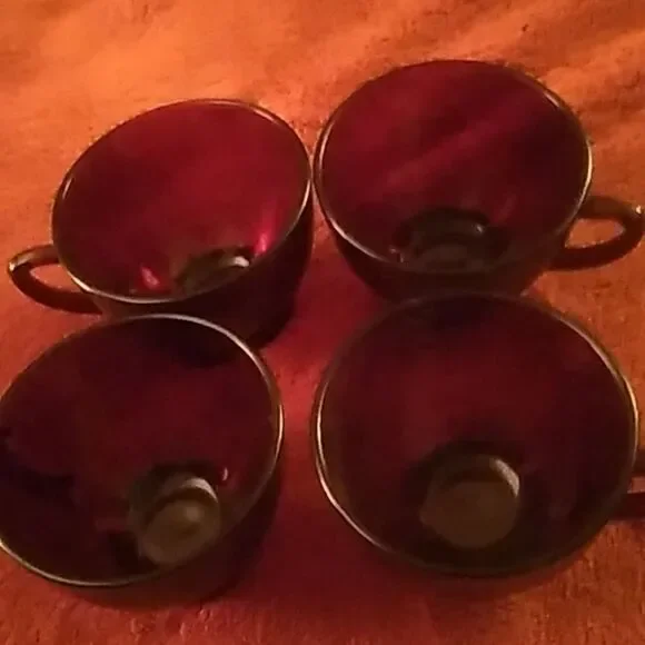 Set of Four Punch Cups