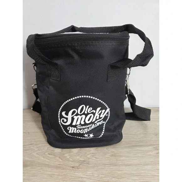 Ole Smoky Distillery Moonshine Soft Cooler Black Insulated‎ Bag Smokey Mountains