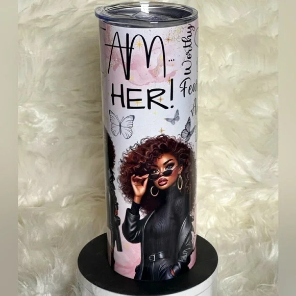 I AM HER! 20 oz. Stainless Steel‎ Tumbler