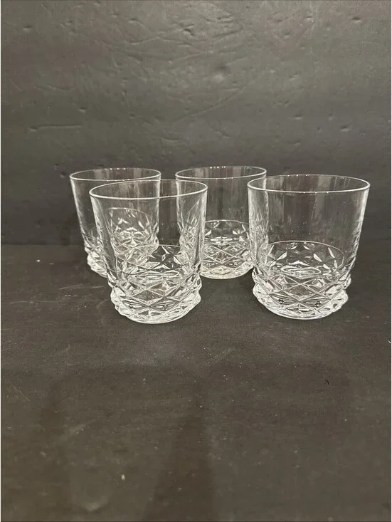 Cristal D'Arques (4) Durand Diamond 10 Oz Double Old Fashioned