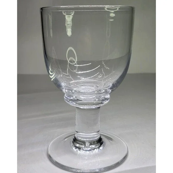 Simon Pearce Essex Water Goblet Glass 6.5