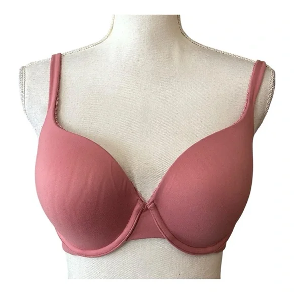 Victoria’s Secret Perfect Shape Bra Women’s SZ 32DD in Cottage Rose‎
