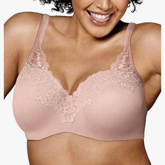 Playtex Lace Detail Bra‎ - Blush