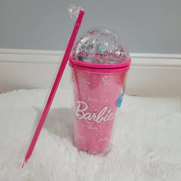 Barbie Dome Tumbler with Straw