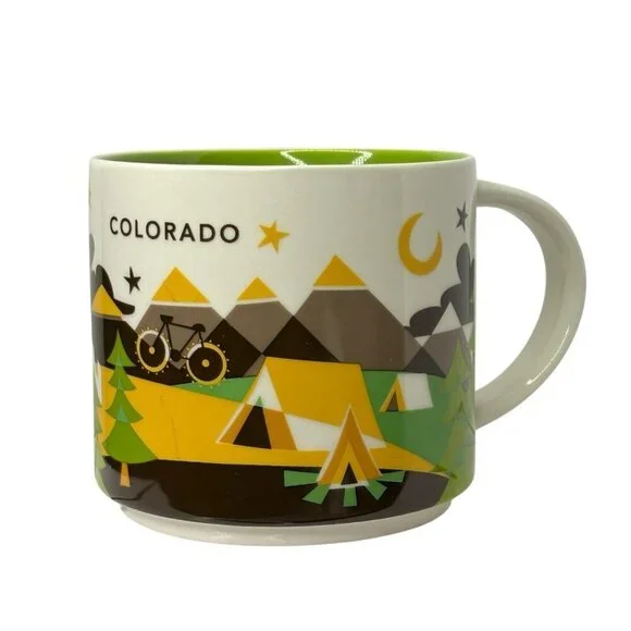 Starbucks “You Are Here” Series Colorado 14 Oz Cup Mug 2018 Collectable