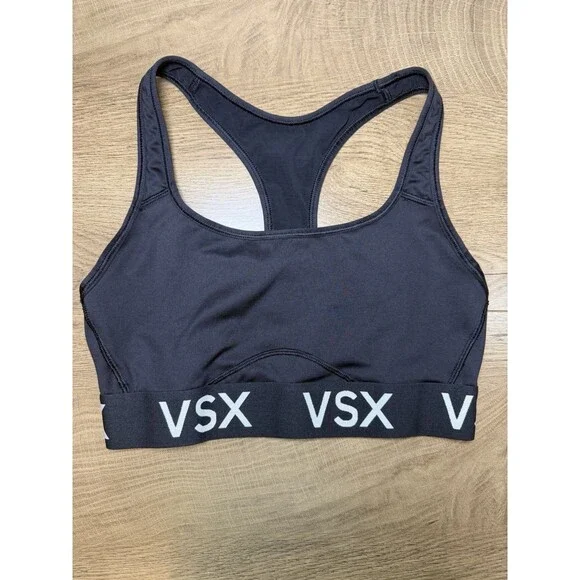 Victoria’s Secret Sports Bra Black Women’s Small