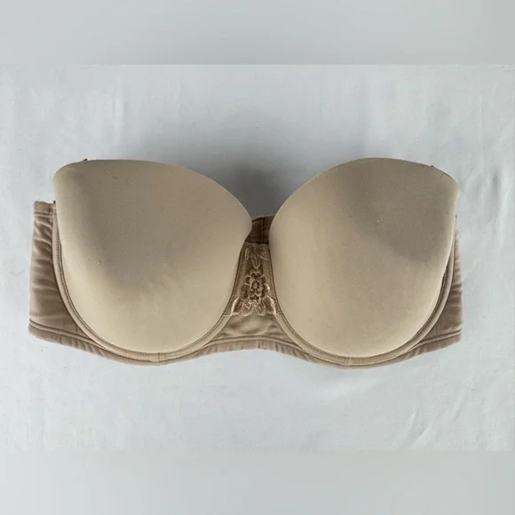 Vanity Fair Nude Strapless Wired Bra
