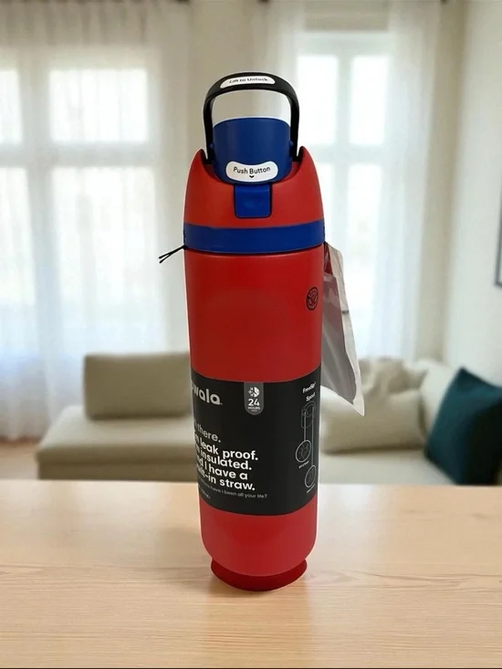 Owala -24oz FreeSip Water Bottle - Spider Man  -LIMITED EDITION
