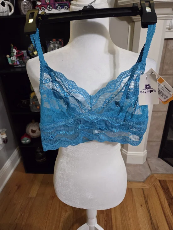 Wacoal Teal Lace Bralette