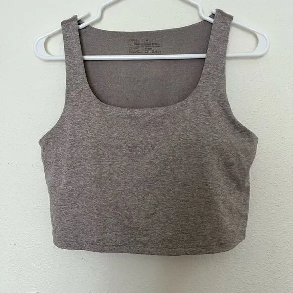 NWOT Yogalicious Lux Cropped Tank Top L