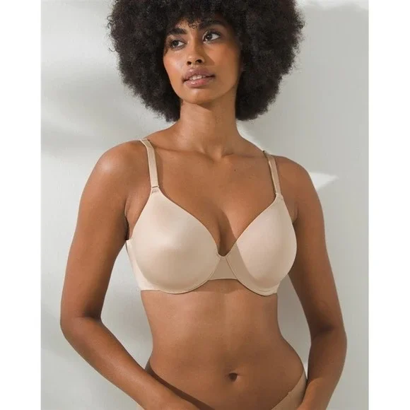 NWOT Soma 40G Vanishing Back Full Coverage Bra Beige 123868