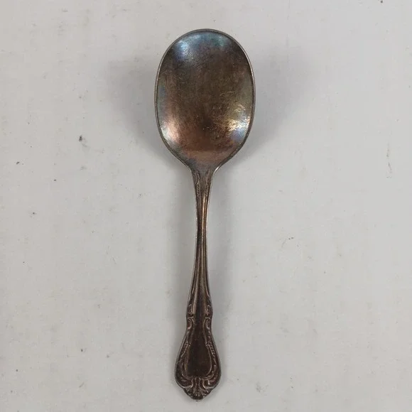 Vintage Wm. A.‎ Rogers Oneida Silverplate Chalice-Harmony Baby Spoon