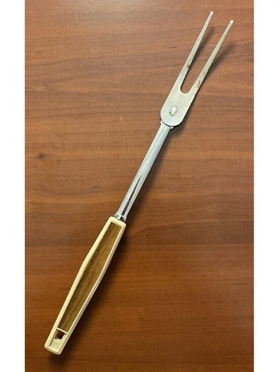 Vintage Kitchen Utensils ~ Meat Carving Fork ~ Made In Japan