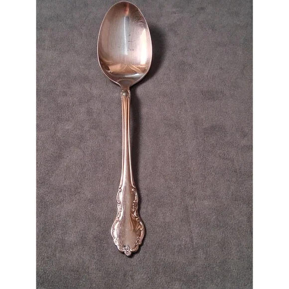 Oneida Cube Tennyson Serving Spoon Tablespoon