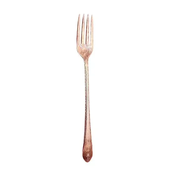 Vintage 1940 Wm Rogers & Son EXQUISITE Grille Fork Silver-Plate 7 3/4