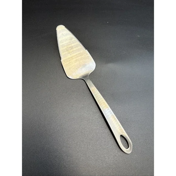 MSE Serrated Pie Server, 18/8 SS,Hole‎ for Hanging, 9.6