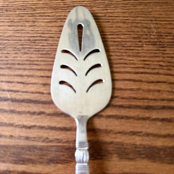 NASCO Karen Pierced All Stainless Pie Server Stainless Steel