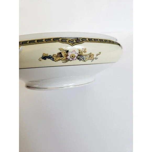 Antique Round Serving Bowl No Lid, Noritake Windsor Pattern No 71432 & 71433