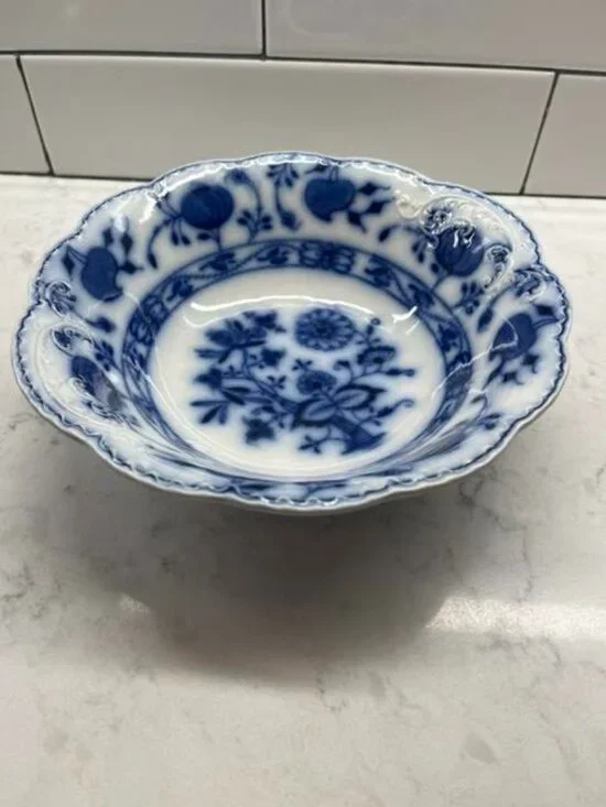 Antique Johnson Brothers Holland Flow Blue 