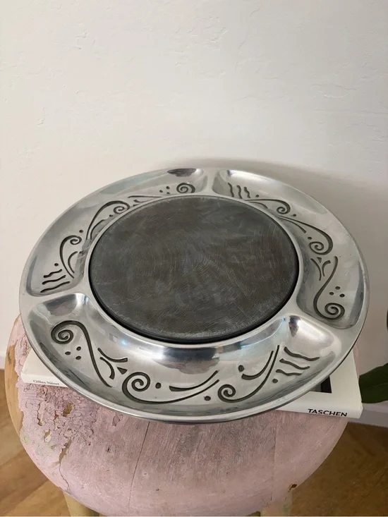 Lenox Metal Spyro Cheese Board Serving Tray