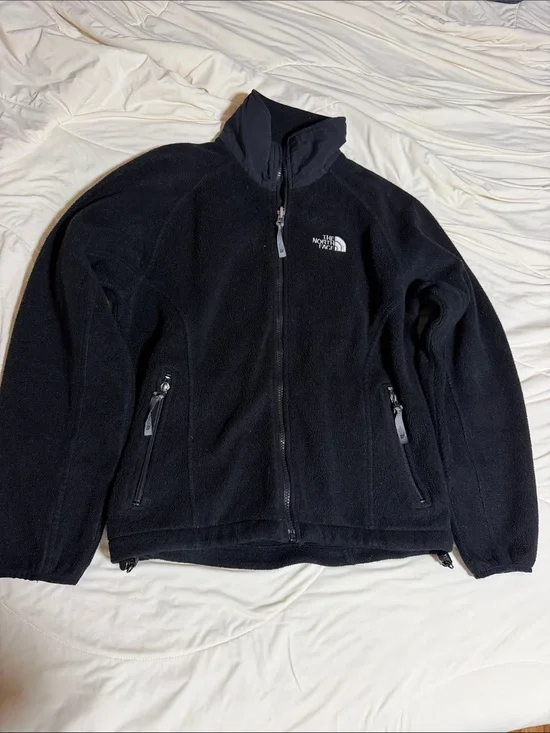 The North Face Black Full-Zip Fleece Jacket Small