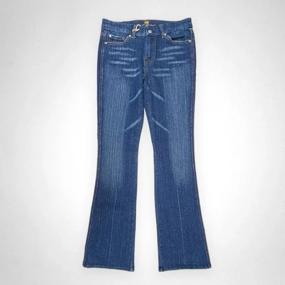 NWT 7 FOR‎ ALL MANKIND 27 Wide Leg Jeans