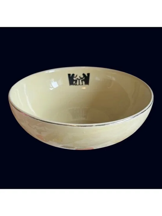 Vintage Hall's Superior Quality Kitchenware Silhouette Tavern Serving Bowl