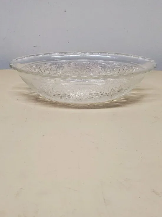 Vintage Oval Bowl Sandwich Clear by Anchor Hocking
