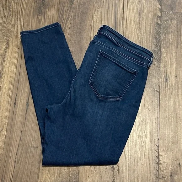 NYDJ Alina Legging Jeans Dark Wash Lift Tuck Technology Womens 16P Petite