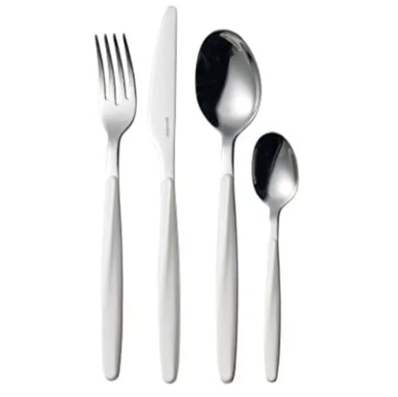 💥BUY 2 GET 1 FREE  Guzzini My Fusion Grace Collection Cutlery 24 Pieces Set