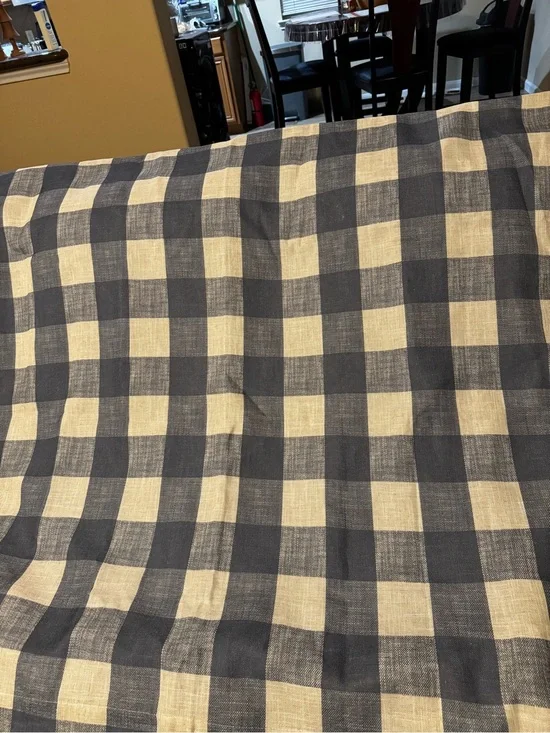 Bedroom Drape With Rod Pocket Tabs, 52