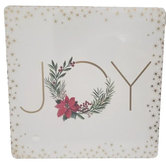 Set of 4 Hard Square Placemats w/cork Back(14