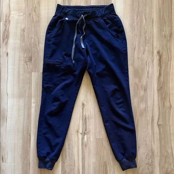 FIGS Navy Zamora Jogger Scrub Pants