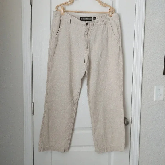 Old Navy Wide Leg Linen Pants Size‎ 36
