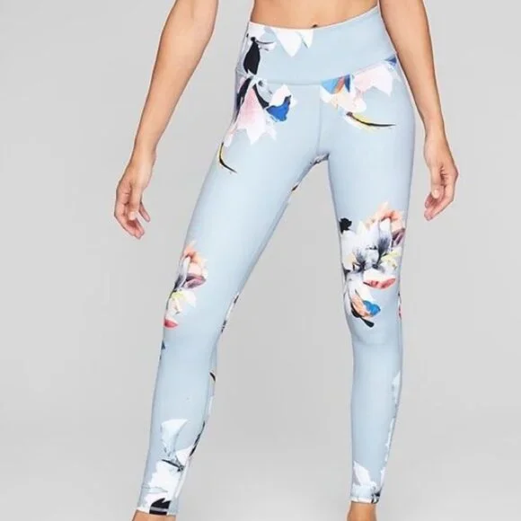 ATHLETA Women's‎ EUC Chaturanga Paradise Floral Leggings | Size S