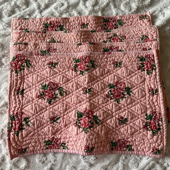 Two’s Company Set of 4 Cloth Placemats